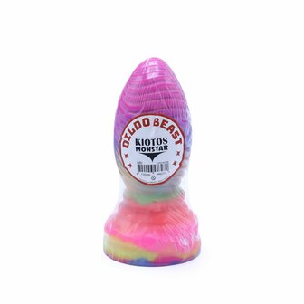 Kiotos Monstar - Dildo - Beast 59 - 16.5 x 6.5 cm - Glow In The Dark