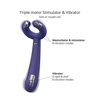 Love to Love - Multi Vibrator Please Me - Paars