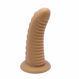 Ribbed Penis XL Shinny Flesh