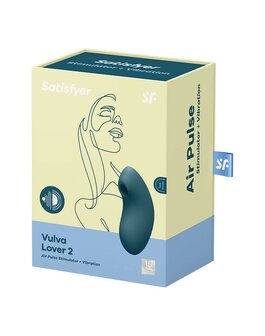 Satisfyer - Luchtdruk Vibrator VULVA LOVER 2 - blauw