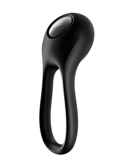 Satisfyer - Majestic Duo Cockring met APP Control - zwart