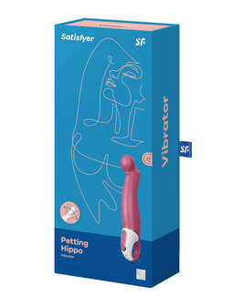 Satisfyer - Vibrator Petting Hippo Vibrator - Fuchsia