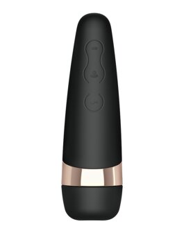 Satisfyer - Pro 3 Luchtdruk Vibrator met extra vibratie - zwart