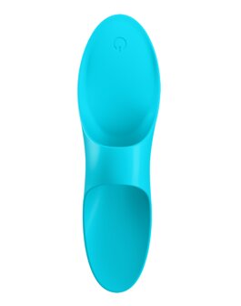 Satisfyer - Vinger Vibrator TEASER - turquoise