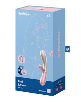 Satisfyer - Hot Love Verwarmende Vibrator met APP Control - roze