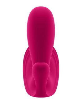 Satisfyer - Draagbare Vibrator met Anaal Stimulator TOP SECRET PLUS - roze