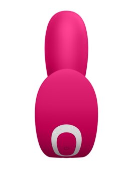 Satisfyer - Draagbare Vibrator met Anaal Stimulator TOP SECRET PLUS - roze