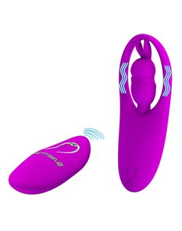 Pretty Love - Clitoris Stimulator &amp; Panty Vibrator Met Afstandsbediening Wild Rabbit - Roze