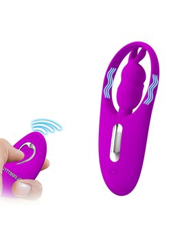 Pretty Love - Clitoris Stimulator &amp; Panty Vibrator Met Afstandsbediening Wild Rabbit - Roze