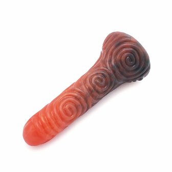 Kiotos Monstar Dildo Beast 41 - 21 x 4.3 cm - rood/roze/groen