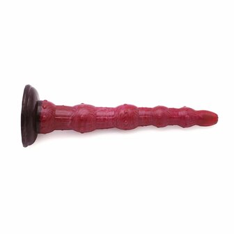 Kiotos Monstar Anaal Dildo Beast No. 45 - 37.5 x 5.7 cm - roze/rood/zwart