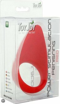 Toy Joy - Power Cockring - L/Xl - Rood