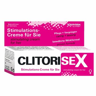 Clitorisex - Stimulerende Cr&egrave;me Voor haar - 40 ml