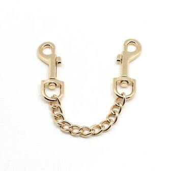 Liebe Seele - Quick Release Clips Met Ketting - Goud