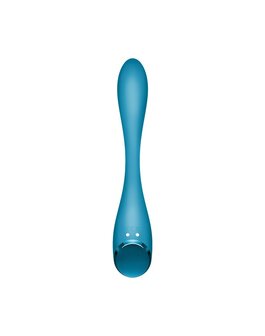 Satisfyer - G-Spot Flex 5+ - Flexibele G-Spot Vibrator (met App Control) - Blauw