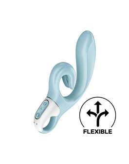 Satisfyer - Love Me - Rabbit Vibrator - Lichtblauw