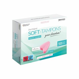 Soft Tampons Normaal - Tamponsponsjes - 50 stuks