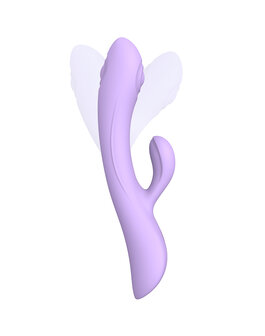 Love to Love - Bunny &amp; Clyde - Rabbit Vibrator Met Tapping Functie - Lila