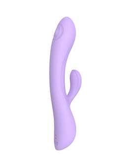 Love to Love BUNNY &amp; CLYDE Rabbit Vibrator met tapping&quot; functie - lila&quot;