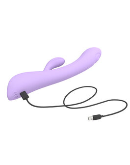 Love to Love - Bunny &amp; Clyde - Rabbit Vibrator Met Tapping Functie - Lila