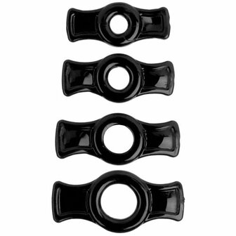 Titanmen - Penis Ring Set - Zwart