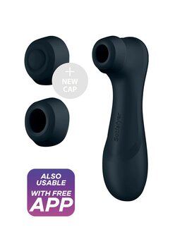 Satisfyer - Pro 2 Generation 3 Luchtdruk Vibrator met App Control - Zwart