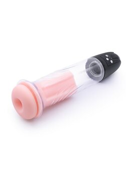 Rimba P Pump PP05 Elektronische Penispomp met Vagina Sleeve - Zwart