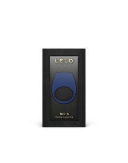 LELO - Tor 3 Vibrerende Cockring Voor Koppels met App Control - Blauw