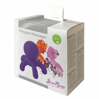 Beauments - Siliconen Vibrator &amp; Massager Polypos - Paars