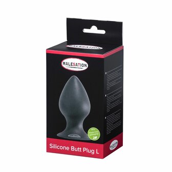 Malesation - Siliconen Buttplug - maat L