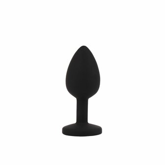 Se&ntilde;uelo - Booty Fantasy - Siliconen Buttplug Met Roze Siersteen - maat S