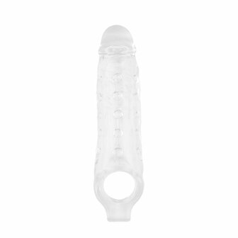 Chisa Novelties - Mighty Loop - Penis Sleeve Met Scrotum Lus - Transparant
