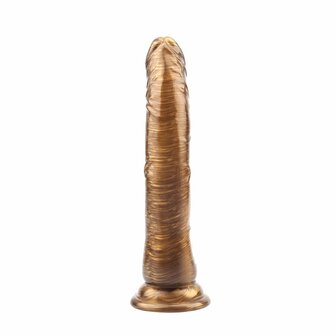 Chisa Novelties - Gold Dildo - 21,5 x 3,5 cm - Mike Hawk - Goud