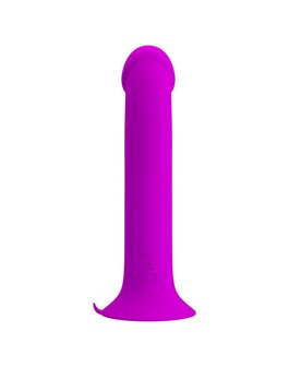 Pretty Love - Murray - Vibrerende Dildo - 19 cm - Dieproze - USB Oplaadbaar - Siliconen