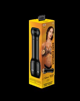 Kiiroo - Combo Set - Interactieve PowerBlow Zuigmasturbator en FeelStar Victoria June Mond Stroker - Een Revolutionaire Beleving
