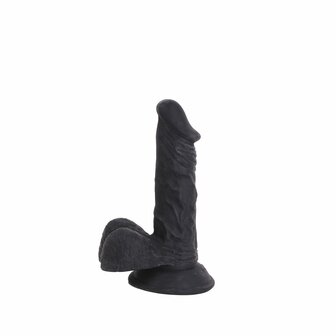 Kiotos Cox - Dildo 18,5 x 4 cm - Zwart