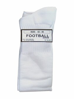 Mister B - Football Socks - Voetbal Sokken - wit