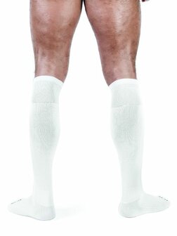 Mister B - Football Socks - Voetbal Sokken - wit
