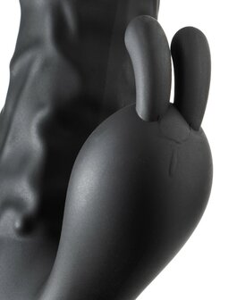 Rimba - Sensual Nights SN06 - Realistische Rabbit Vibrator - Zwart