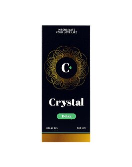 Morningstar - Crystal Delay Gel - Orgasme Vertragende Gel - 50 ml