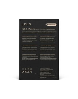 LELO - Hugo 2 - Prostaat Vibrator - Prostaat Massager - Met Afstandsbediening - Zwart