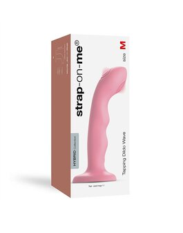 Strap-On-Me - Wave - Tapping Dildo - Met Tapping Functie - Roze