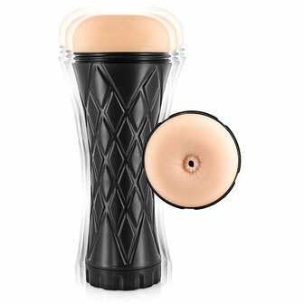 Real Body - Real Cup - Vibrerende Masturbator Cup - Anus - 7 standen