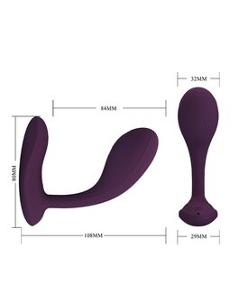 Pretty Love - Baird - Panty Vibrator - Draagbare Vibrator - Vibrerend Slipje - Met App Control