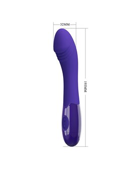 Pretty Love - Elemental Youth - G-spot Vibrator - Paars