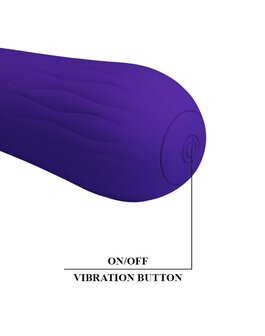 Pretty Love - Faun - Buigzame G-Spot Vibrator - Paars