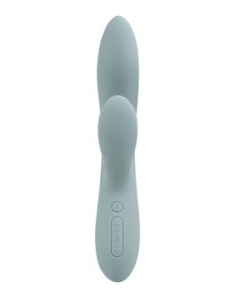 Svakom - Chika - Verwarmende Rabbit Vibrator - Tarzan Vibrator - Met App Control - Lichtgrijs