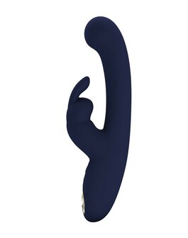 Pretty Love - Lamar - Rabbit Vibrator- Tarzan Vibrator - Met LCD Display - Donkerblauw