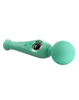 Pretty Love - Skyler - Wand Vibrator - Met LCD Display - Turquoise