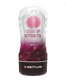 Pretty Love - Black Hole - Masturbator Cup - Met Rollende Bal Voor Extra Sensaties - Roze